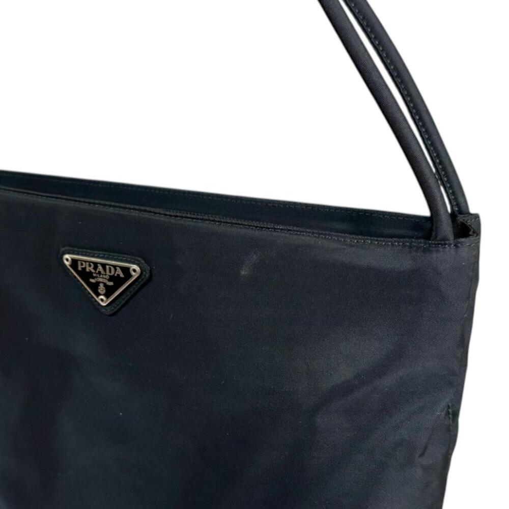 Prada Tote Bag Handbag Nylon B6242 Black Women's PRADA - Picture 13 of 15